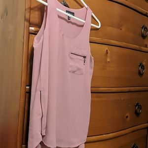 Pink tank top